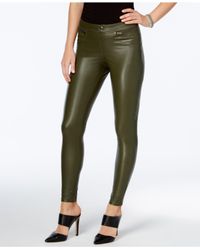 Hue Women's Faux-leather Leggings in 