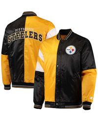 mens pullover starter jackets