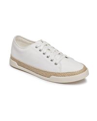 Vegan Sneaker - Esprit Miana Lace Up Textile Off White | avesu VEGAN SHOES