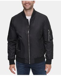 black flight jacket mens