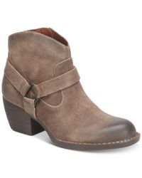born taupe booties
