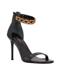 one strap black heels