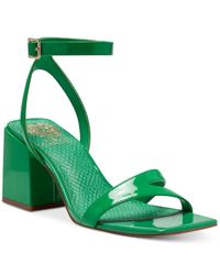vince camuto green sandals