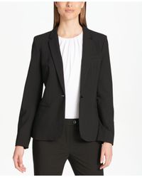 calvin klein navy blazer