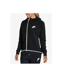 Nike Sportswear Tech Fleece Cape Jacket in Black/White (Black) - Lyst