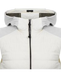 cp company goggle hooded gilet