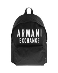 armani exchange backpack mens