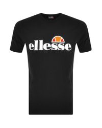 black ellesse t shirt