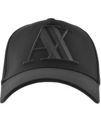armani exchange hat black