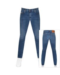DIESEL Slim jeans for Men - Up to 80% off at Lyst.com