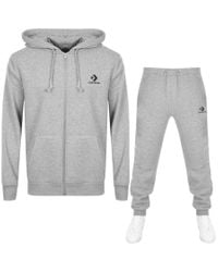 black converse tracksuit