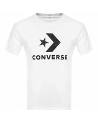 converse t shirt white