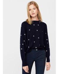 mango embroidered sweater