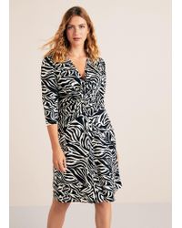 mango zebra dress