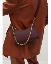 chain mini bolsa mango