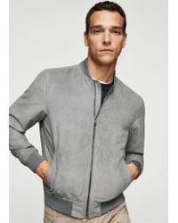 faux suede jacket men