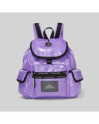 marc jacobs purple backpack