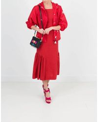 Moncler Red Jais Jacket