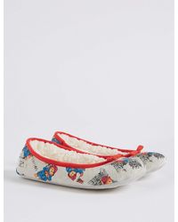 ballerina slippers marks and spencer