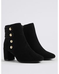 marks and spencer wide fit ankle boots