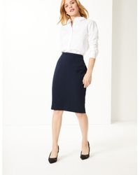 Spencer Synthetic Petite Pencil Skirt 