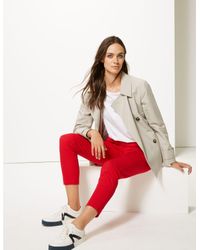 marks and spencer slim ankle grazer