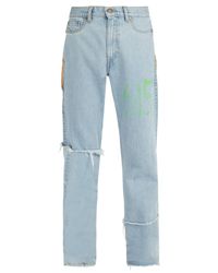 Vetements Denim X Levi's 615 Distressed Jeans in Blue for Men | Lyst  Australia