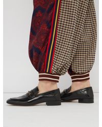 Gucci Quentin Gg Horsebit Leather 