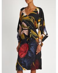 Vivienne Westwood Anglomania Multicolor Witches Curve Crepe Dress