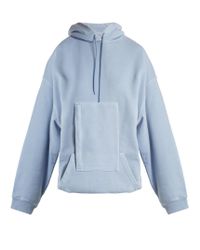 balenciaga blue sweatshirt