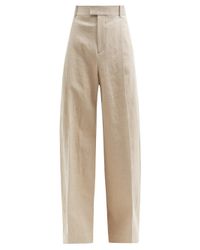wide fit trousers mens
