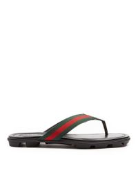 black gucci flops