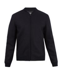 apc gaston wool bomber jacket