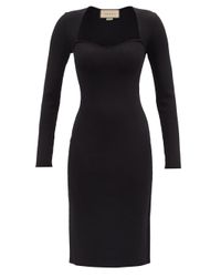 gucci black dress