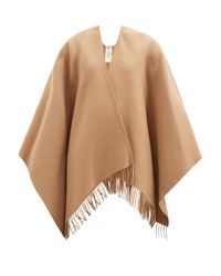 fendi cape poncho