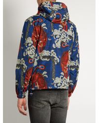 gucci blue tiger jacket