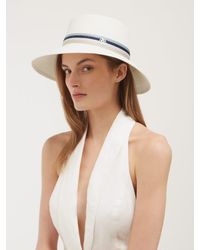 Maison Michel New Kendall Straw Hat in 
