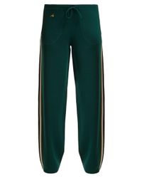 Pantalon de jogging en laine Race Track Bella Freud en coloris Green