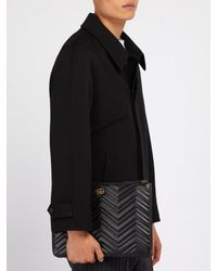 gucci marmont leather pouch