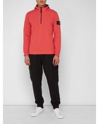 stone island coral sweatshirt