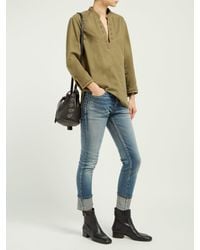 saint laurent miles boot