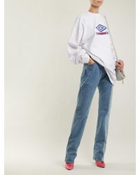 Jean droit revisité X Levi's Vetements en coloris Blue