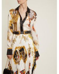 versace baroque buckle leather belt