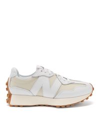 new balance white leather 327