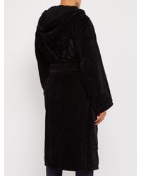 versace robe with hood