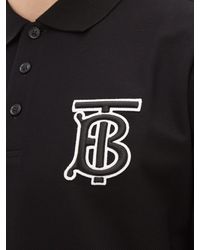 burberry tb polo shirt