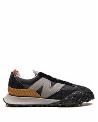 New Balance Leather Sneakers in Black 