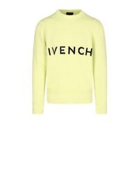 Maglione Givenchy 4g BM90G9401M739 yellow - black | FRMODA.com