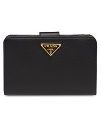 prada medium saffiano wallet
