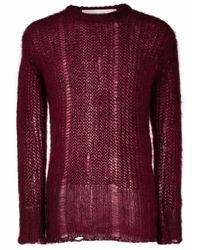 Golden Goose Deluxe Brand Red Sweater for men